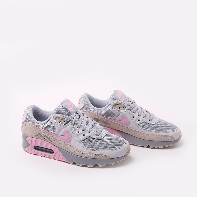  серые кроссовки Nike Air Max 90 CW7483-001 - цена, описание, фото 2